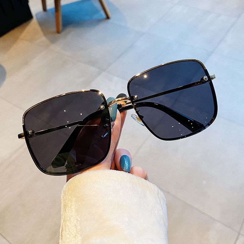 Square Gradient Frame Sunglasses