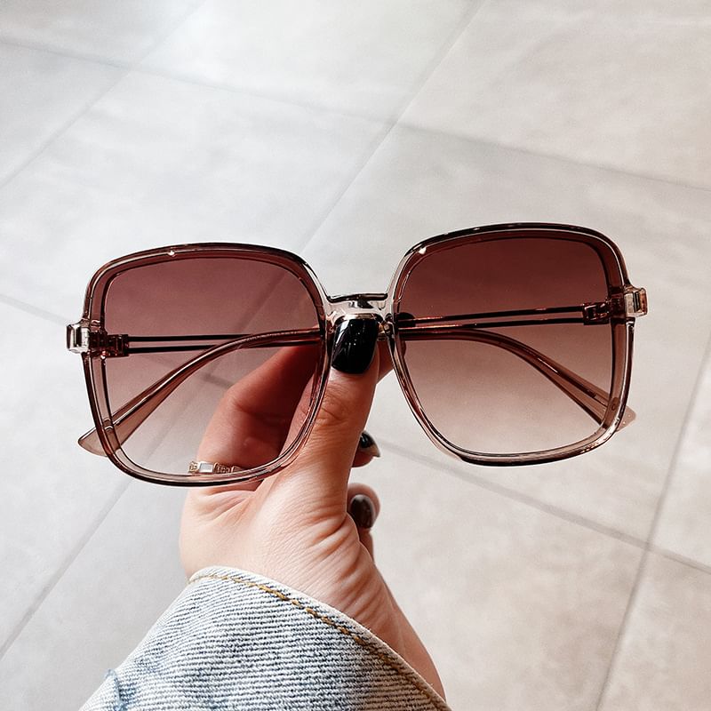 Sunglasses Square Frame Oversized
