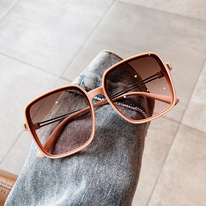 Sunglasses Square Frame Oversized