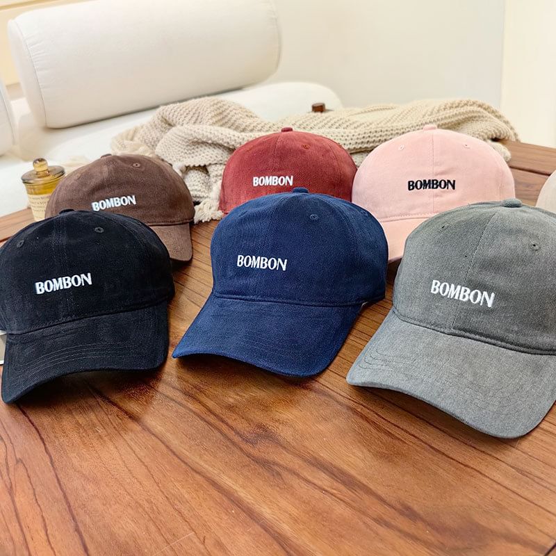 Baseball Lettering Cap Embroidered