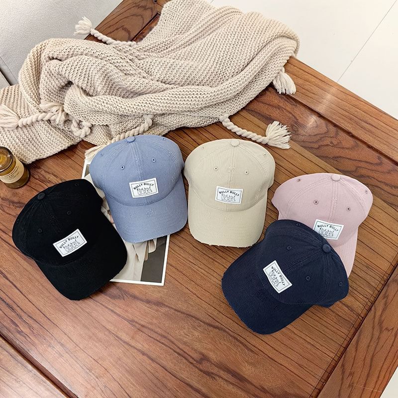 Cap Baseball Lettering Applique