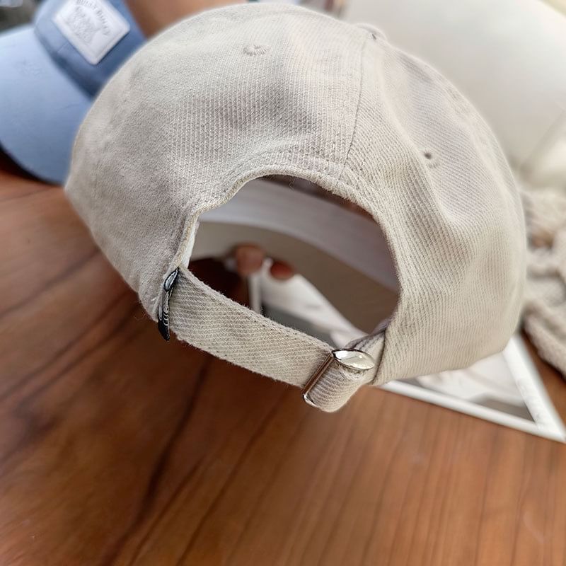 Cap Baseball Lettering Applique