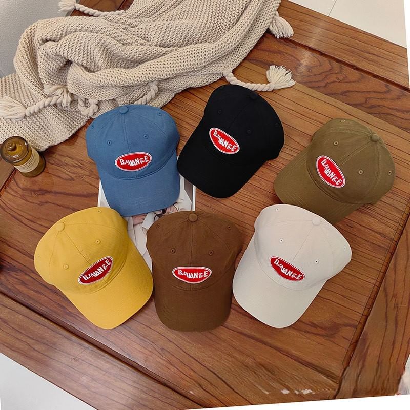 Applique Lettering Cap Baseball