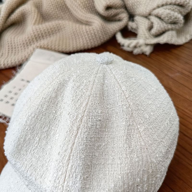 Metal Cap Newsboy Lettering