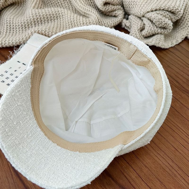 Metal Cap Newsboy Lettering