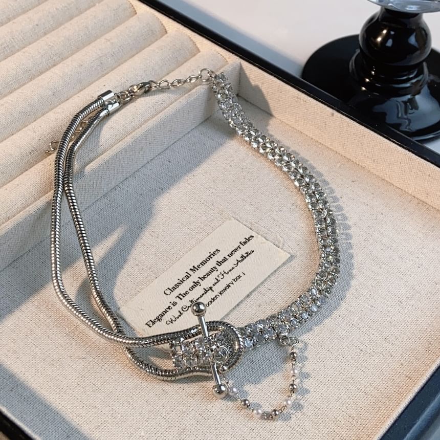 Faux Bracelet / Necklace Pearl