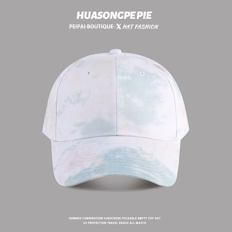 Baseball Cap Tie Dye