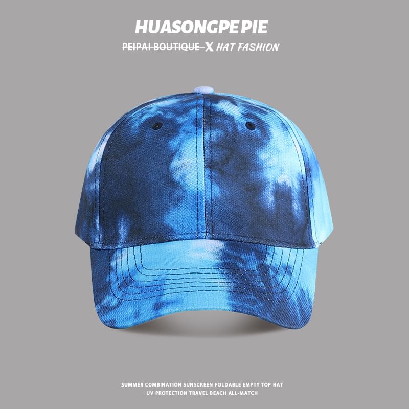 Baseball Cap Tie Dye