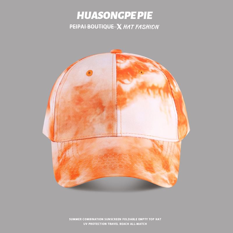 Baseball Cap Tie Dye