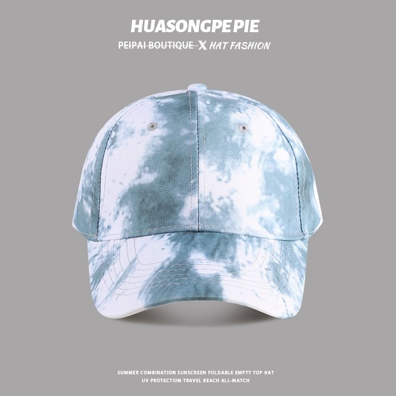 Baseball Cap Tie Dye
