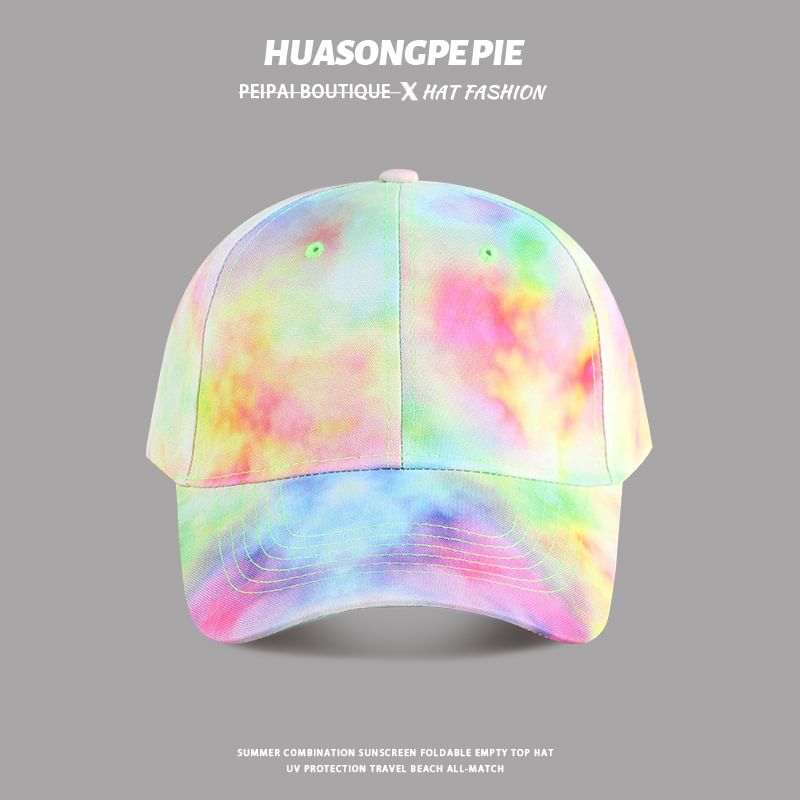 Baseball Cap Tie Dye