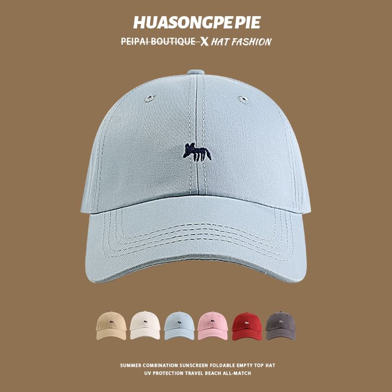 Baseball Embroidered Cap Fox