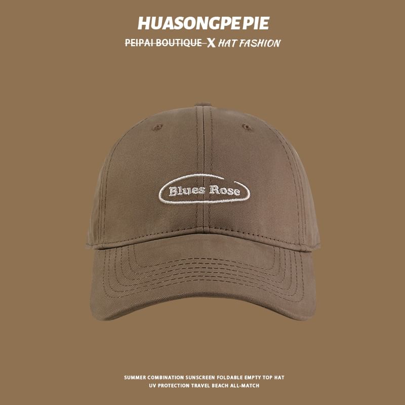 Embroidered Letter Baseball Cap