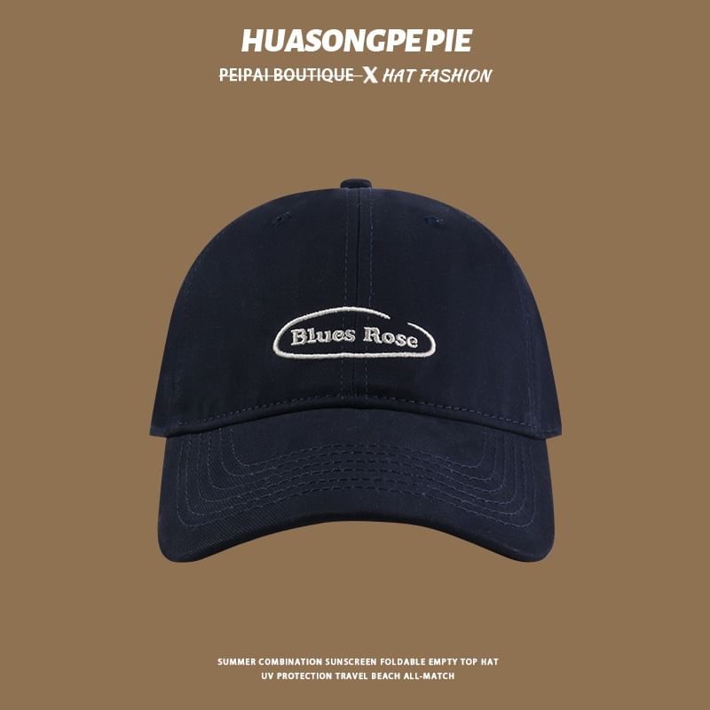 Embroidered Letter Baseball Cap