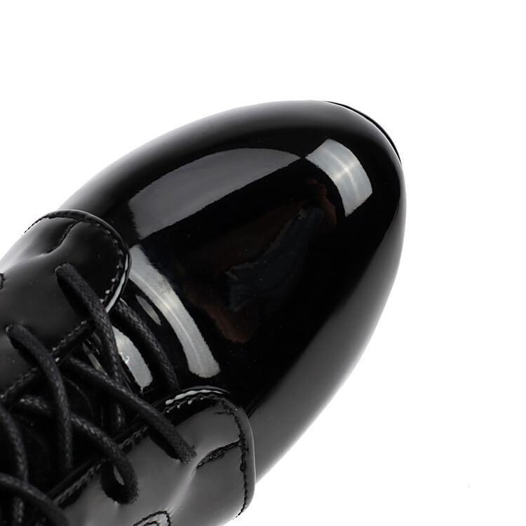 Boots Heel Stiletto Lace-Up Ankle