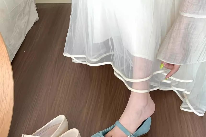 Ruched Suede Faux Mary Plain Flats Jane