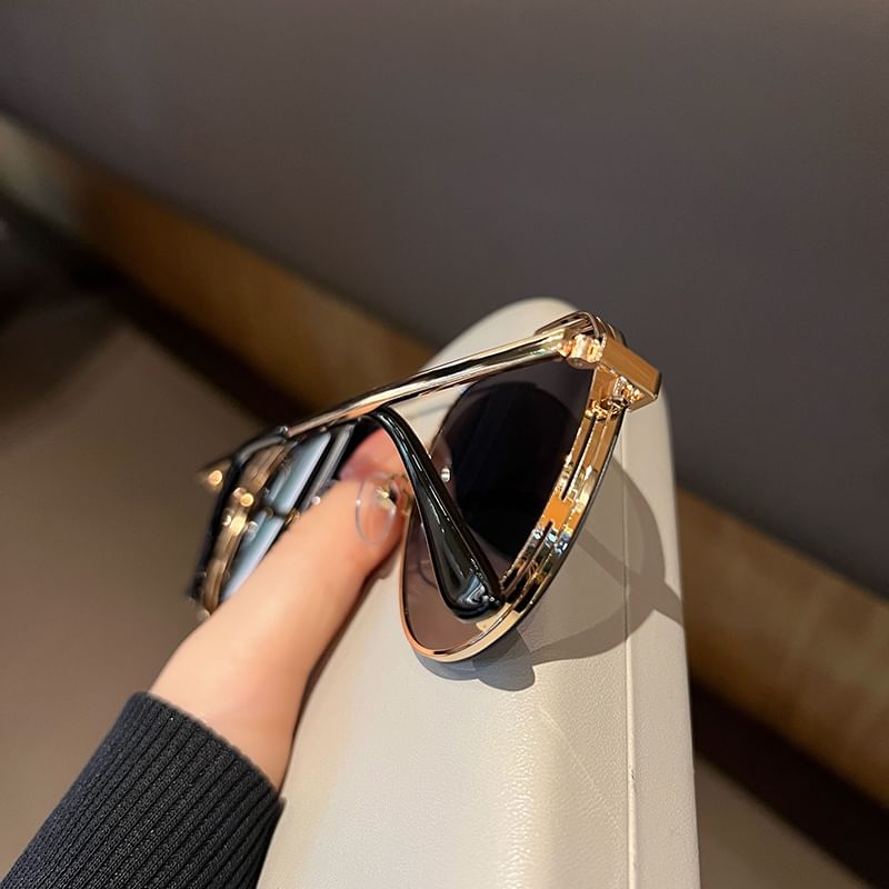 Sunglasses Hexagon Frame