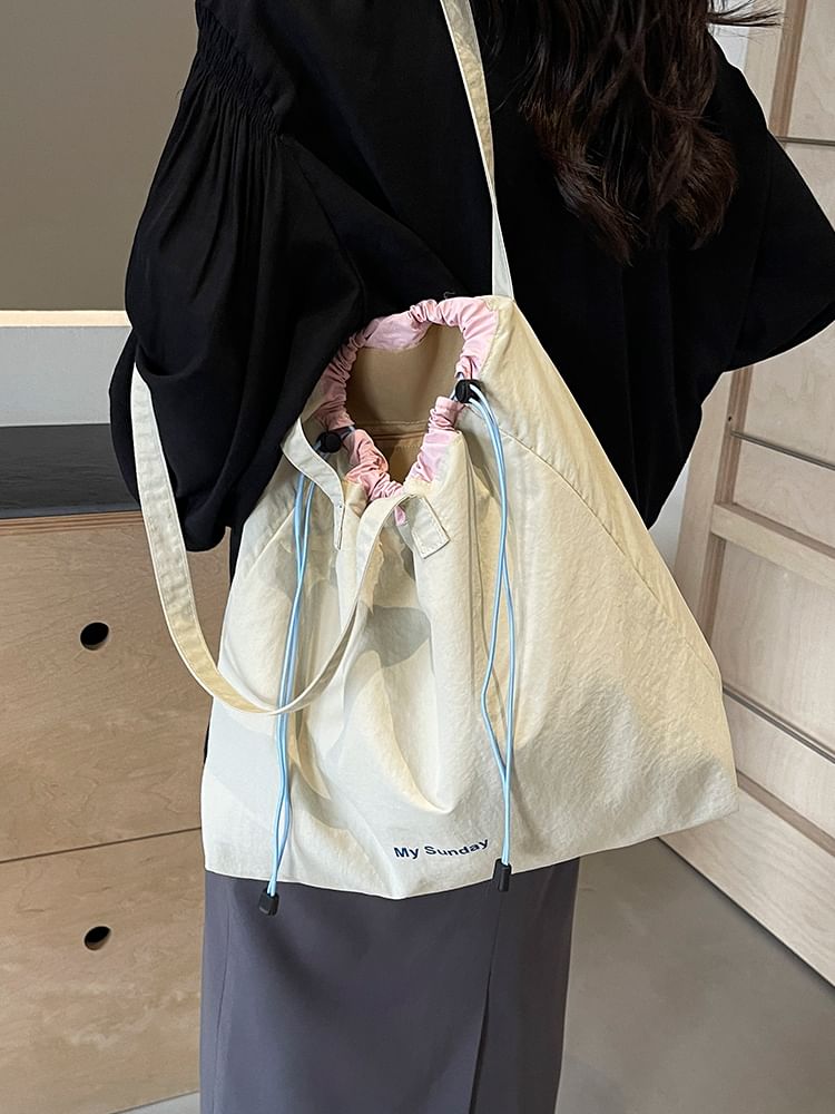 Tote Bag Lettering Canvas