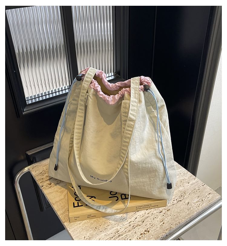 Tote Bag Lettering Canvas