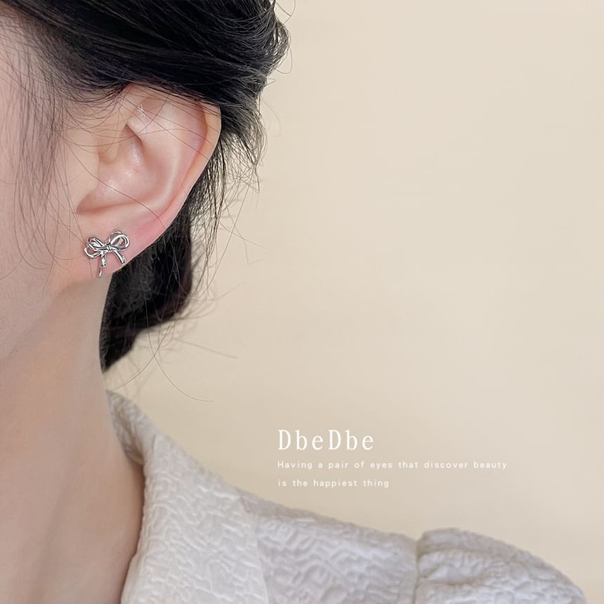 Clip Earring On Bow