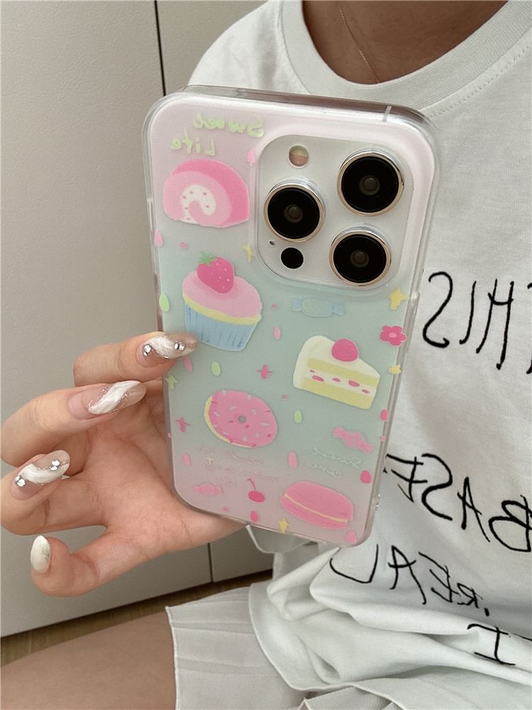 Cake Print Phone Case