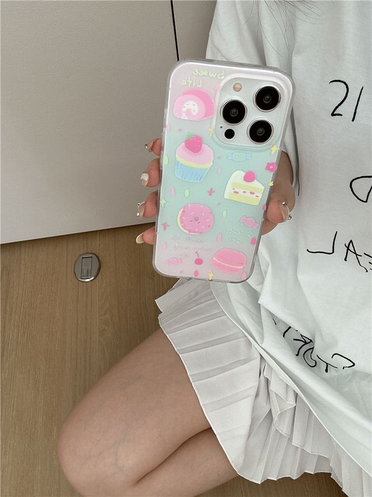 Cake Print Phone Case