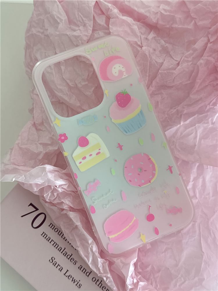 Cake Print Phone Case