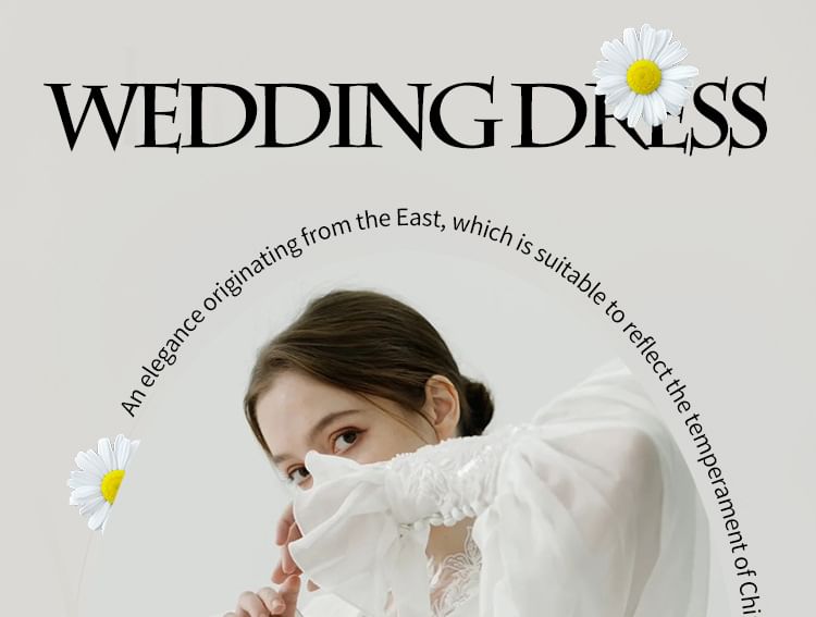 Wedding Panel Long-Sleeve A-Line Lace Neck Ruched Plain Gown Sequin Mock