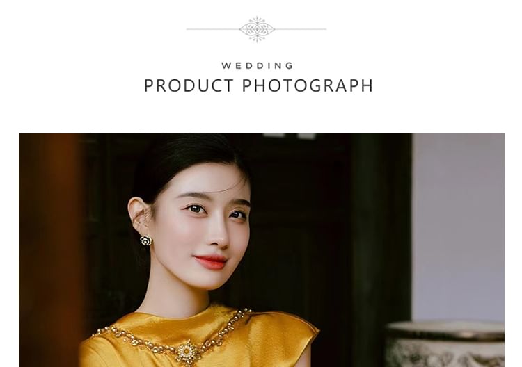 Plain Evening Mermaid Cap-Sleeve Mock Gown Embellished Open Back Neck