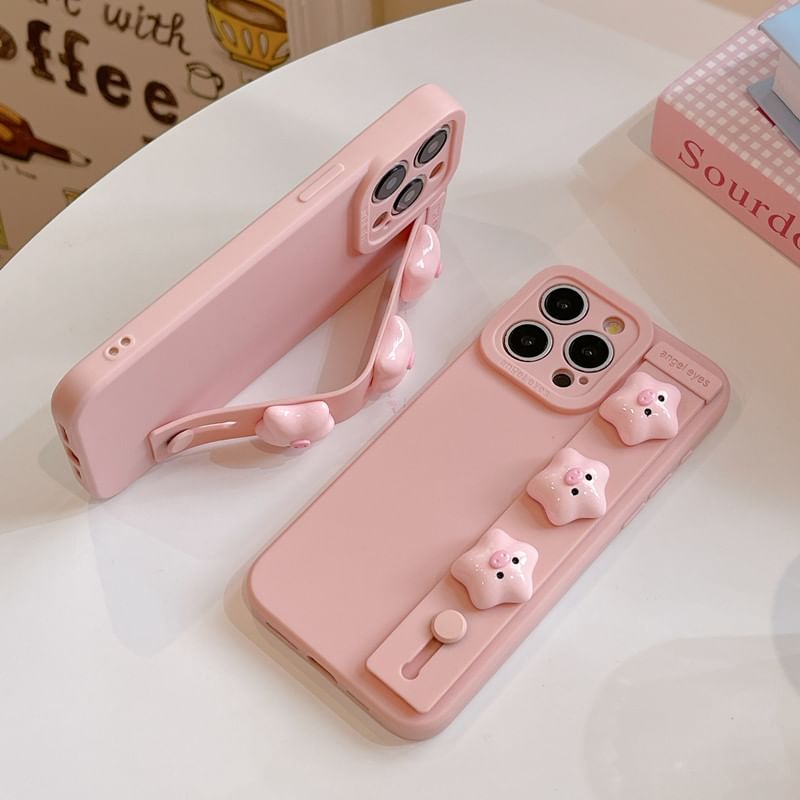 Pig Case Strap Phone