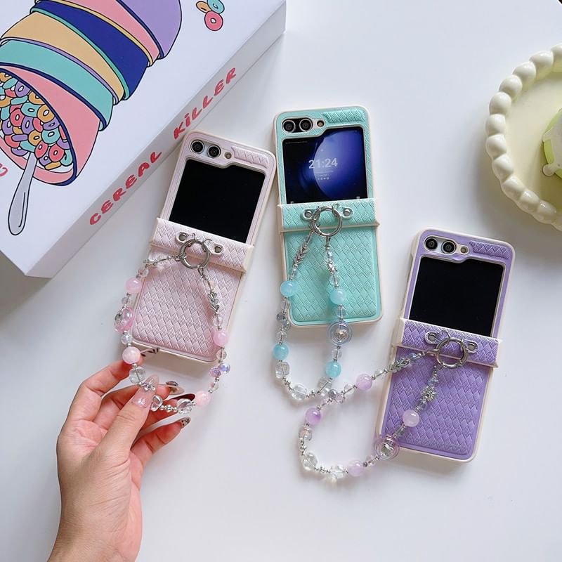 Argyle Case Strap Phone Bead
