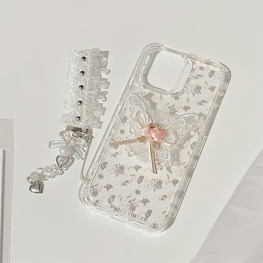 Phone Set Charm Case Butterfly /
