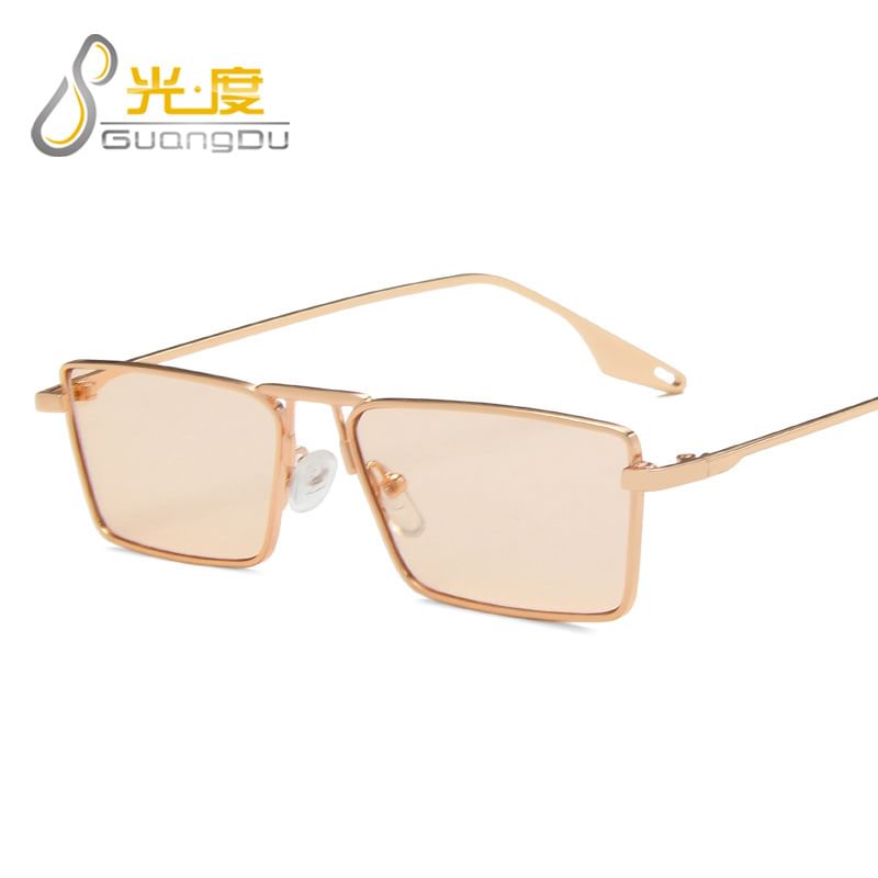 Metal Sunglasses Square Frame