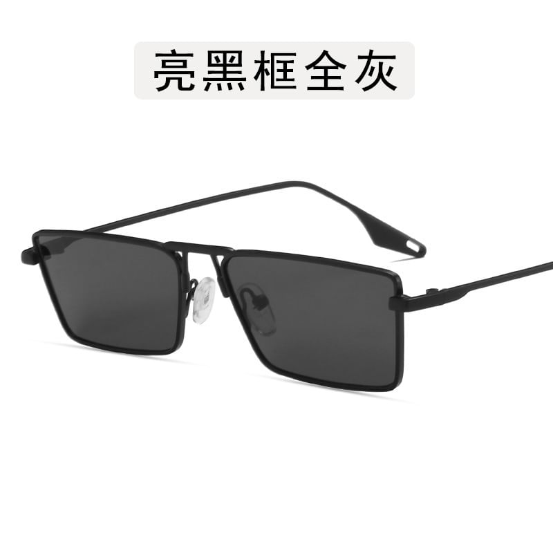Metal Sunglasses Square Frame