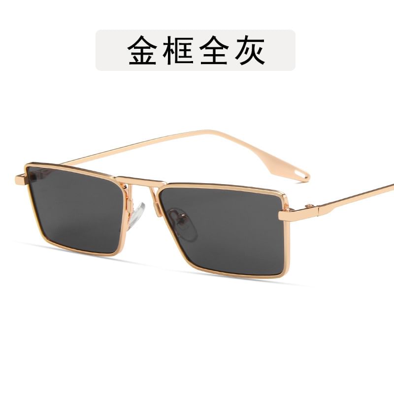 Metal Sunglasses Square Frame
