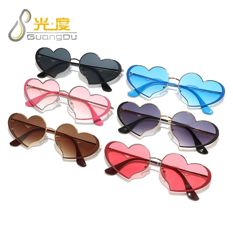 Sunglasses Heart Frame