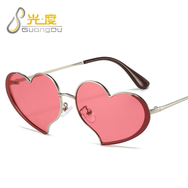 Sunglasses Heart Frame