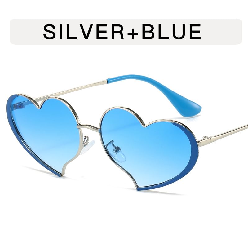 Sunglasses Heart Frame