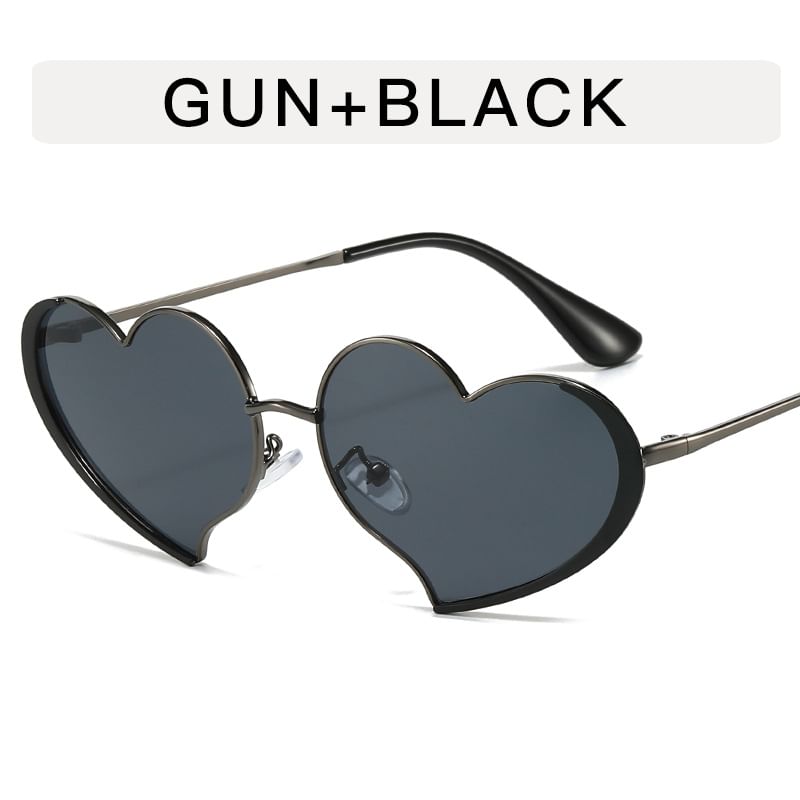 Sunglasses Heart Frame
