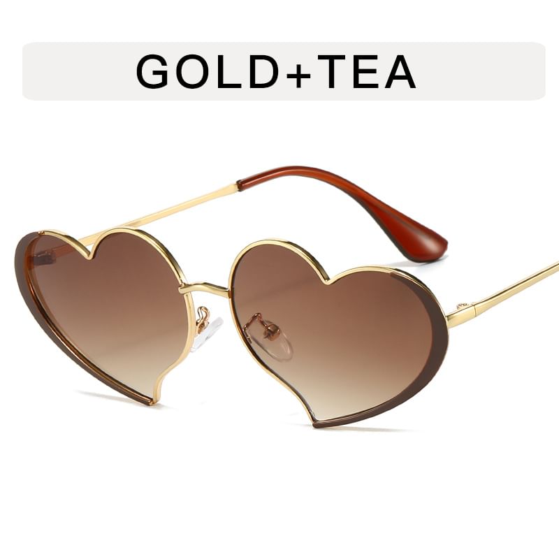 Sunglasses Heart Frame