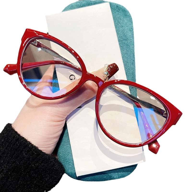 Cat Glasses Light Blocking Eye Blue