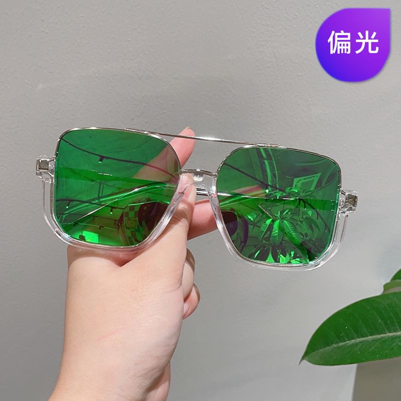 Sunglasses Oversized Frame Square
