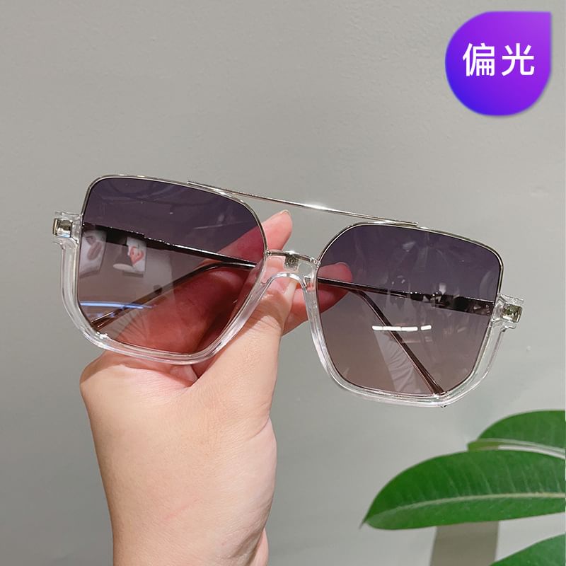 Sunglasses Oversized Frame Square