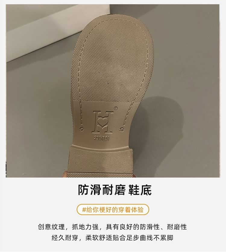 Loafers Leather Faux