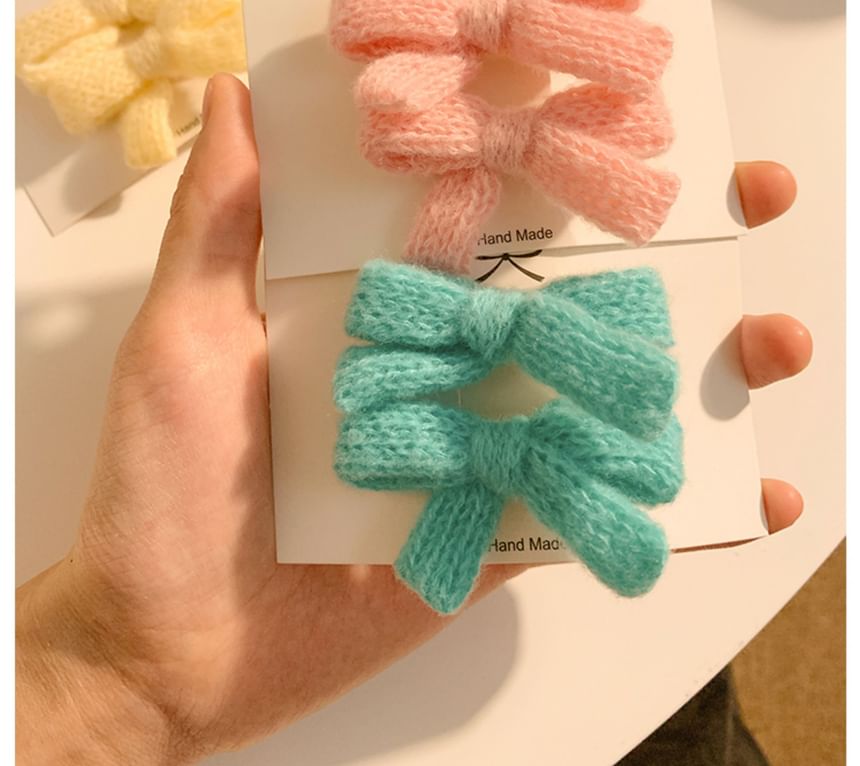 Clip Set Ribbon Hair