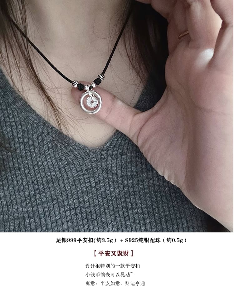 Necklace Silver Fortune Sterling