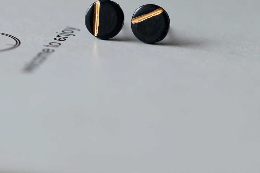 Disc Earring Stud