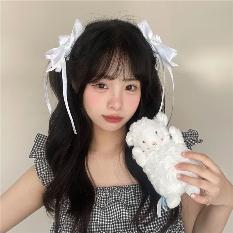 Floral Hair Plain Clip