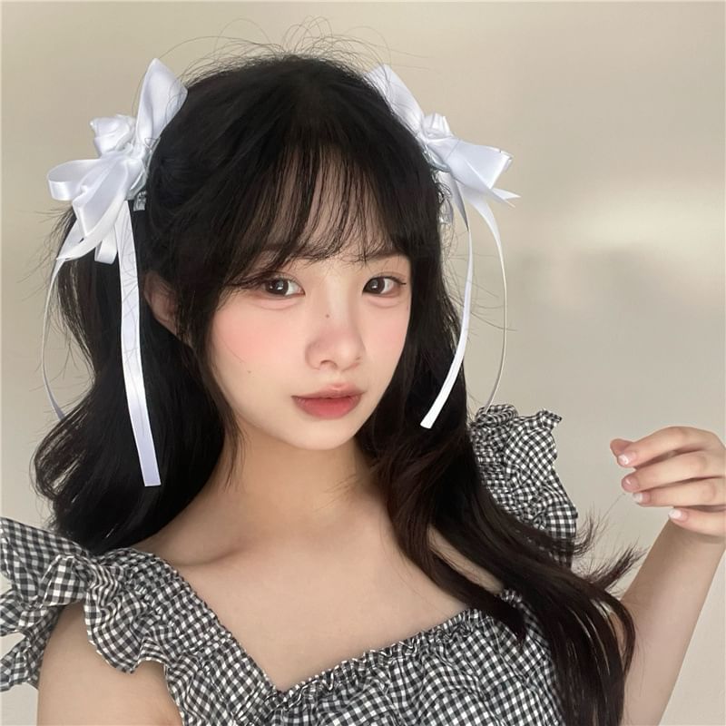 Floral Hair Plain Clip