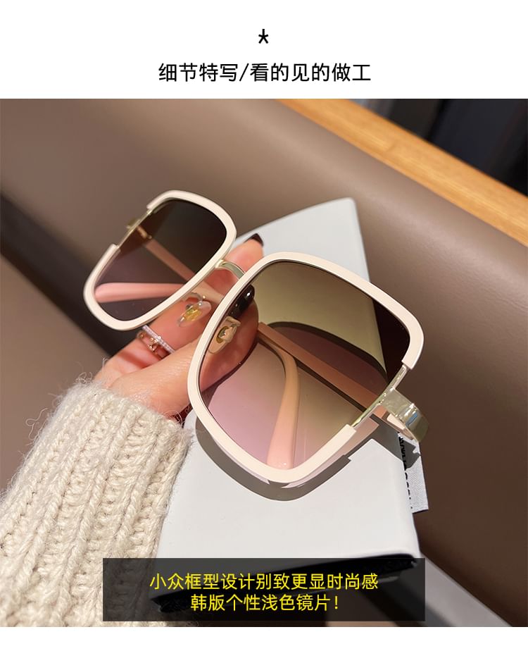 Sunglasses Oversized Square